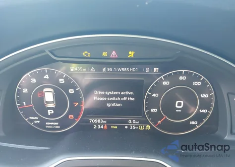 2019 Audi Q7 45 Premium from USA, damaged, VIN WA1LHAF73KD028073